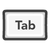 PC Tab key