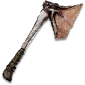 Coral Hatchet Skin from Ark: Survival Evolved
