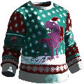 Ugly T-Rex Sweater Skin from Ark: Survival Evolved
