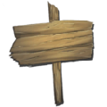 Wooden Sign from Ark: Survival Evolved