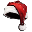 Dino Santa Hat Skin