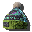 Gray-Ball Winter Beanie Skin